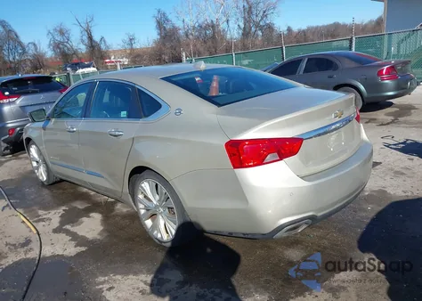 2014 Chevrolet Impala 2Lz из США, поврежденный, VIN 2G1155S37E9152955